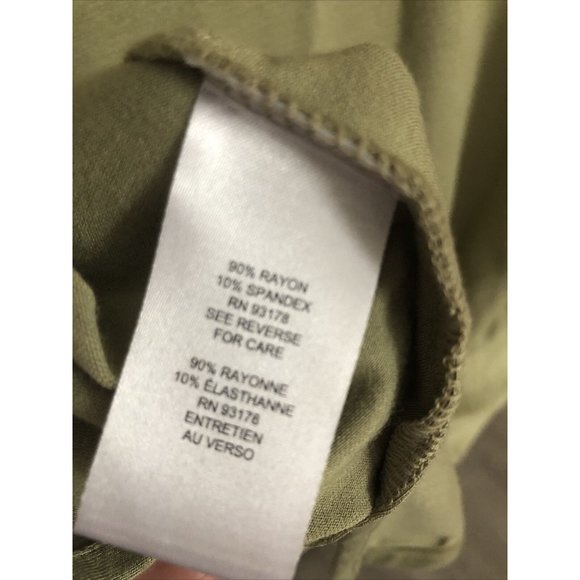 T Tahari Short Sleeve Rayon Tshirt Small Oversized NEW - Picture 7 of 7